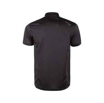 VAV Vlac-01 Polo Yaka Tişört Siyah S