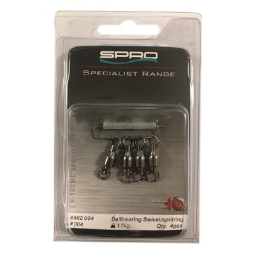 T.D. SPRO Bilyeli Fırdöndü+Ayrık Halka No:004 -17 Kg