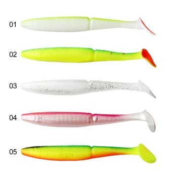 Mutant 3536 Nikko Soft 11.5cm Levrek Silikonu 5'li Paket Suni Yem