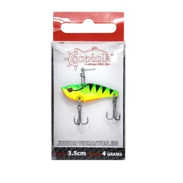 Captain 3609 Junior Metal Vibrasyon 4gr Jig Suni Yem