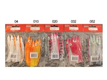 Mutant 3579 Octopus Pride 12cm Ahtapot Sübye 5'li Paket Suni Yem