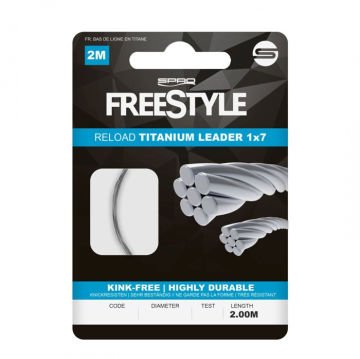 SPRO Freestyle Reload Titaniyum Lider 0,45mm 2m