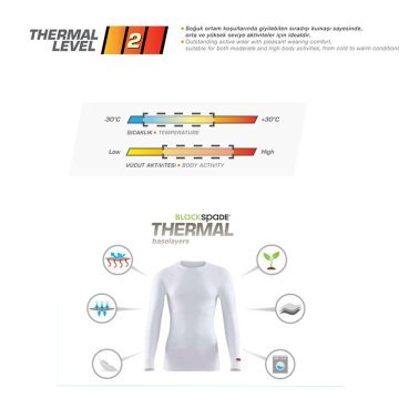 BLACKSPADE Termal Üst İçlik 2. Seviye Siyah -  XXL