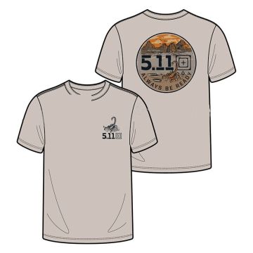 5.11 DESERTSCAPE S/S TEE TISORT