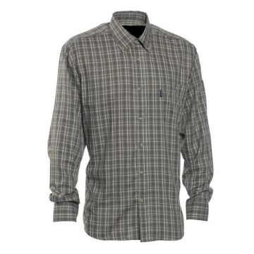 T. DEERHUNTER Waylon 399 Yeşil Kareli Uzun Kol Gömlek 41/42