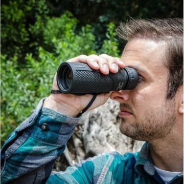 BARSKA BLACKHAWK 10X40 BK7,Tek Gözlü El Dürbünü