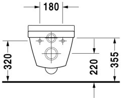 Duravit 2nd Floor Asma Klozet