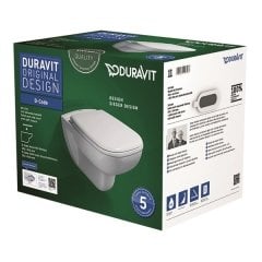 Duravit D-Code Özel Kutulu Asma Klozet (Kapak Dahil)