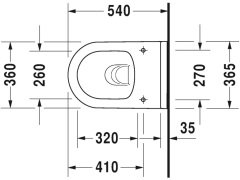 Duravit Rimless Starck 3 Asma Klozet