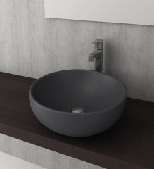 Bocchi Venezia Çanak Lavabo 45 Cm (Mat Antrasit)