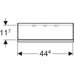 Geberit Smyle Square Duvar Rafı