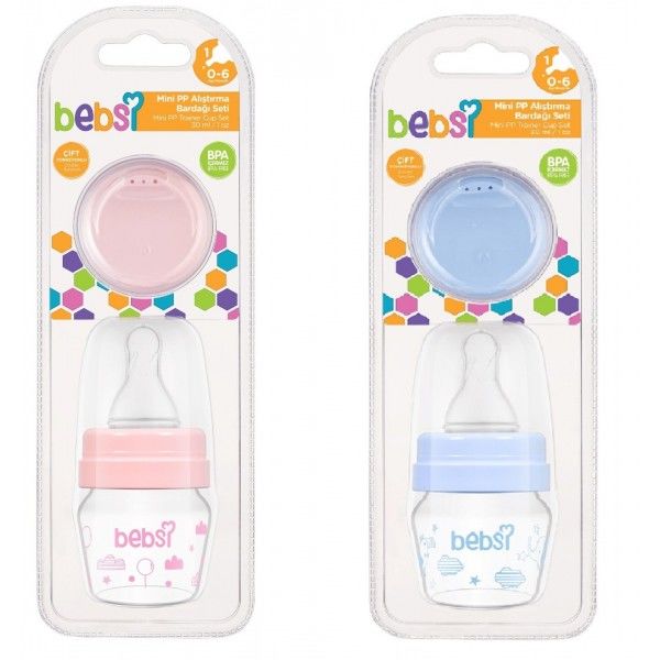 Bebsi Mini Cam Alıştırma Bardağı Seti Karma Renk