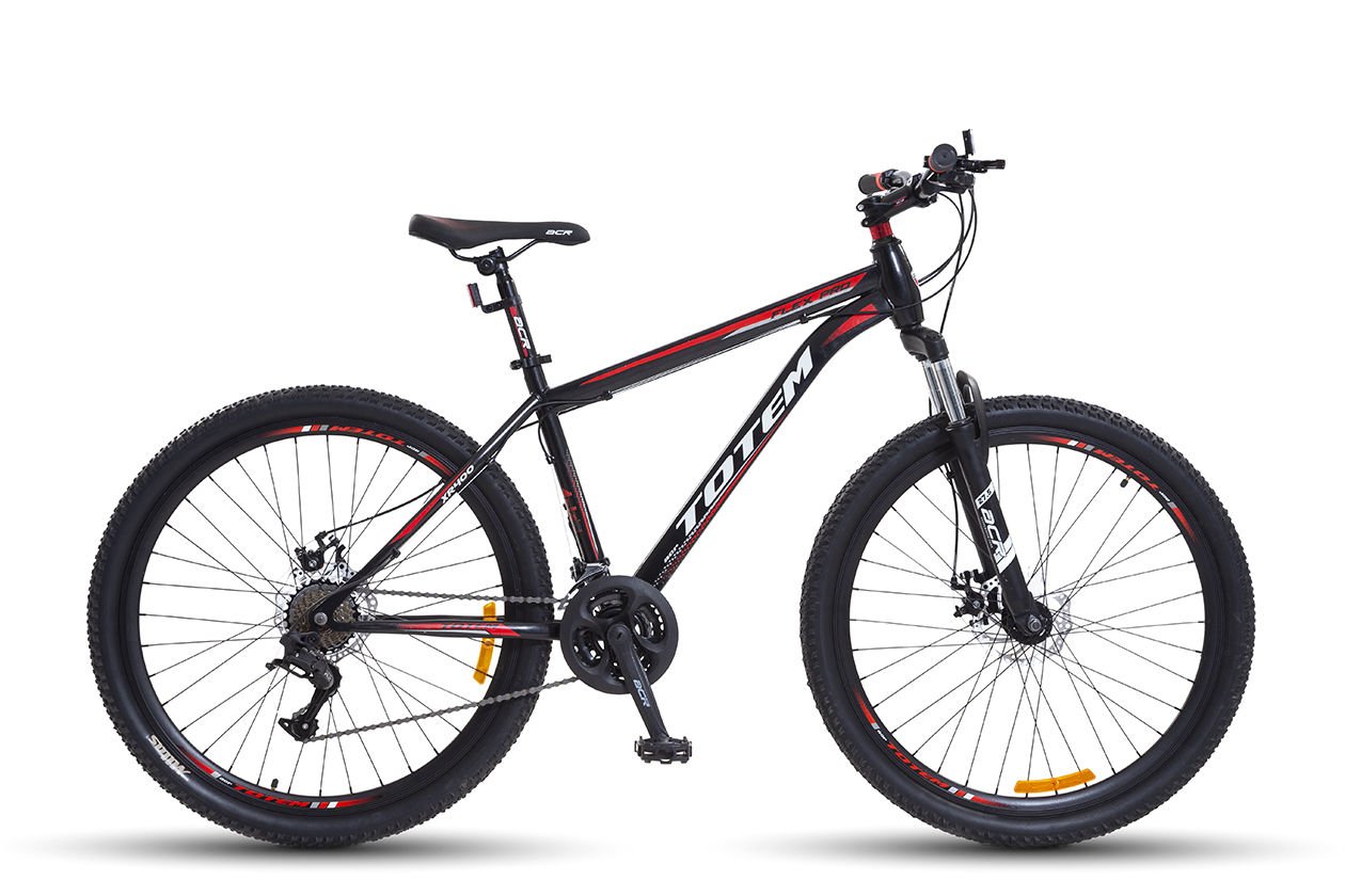 Totem Flex Pro Xr400 27,5 Jant Stabil Çelik Kadro Mtb 21 Vites L-Twoo A2 Serisi Bisiklet Kırmızı