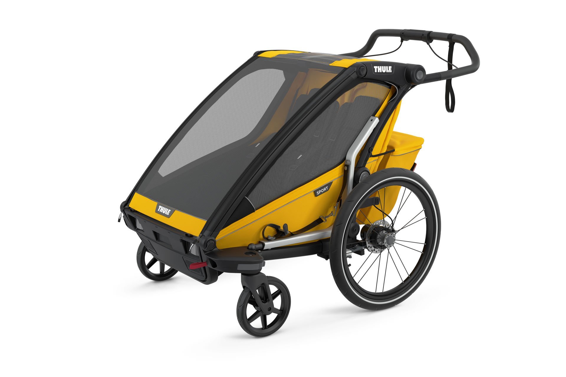 Thule Chariot Sport Bebek/Çocuk Arabası Sarı (İki Kişilik)