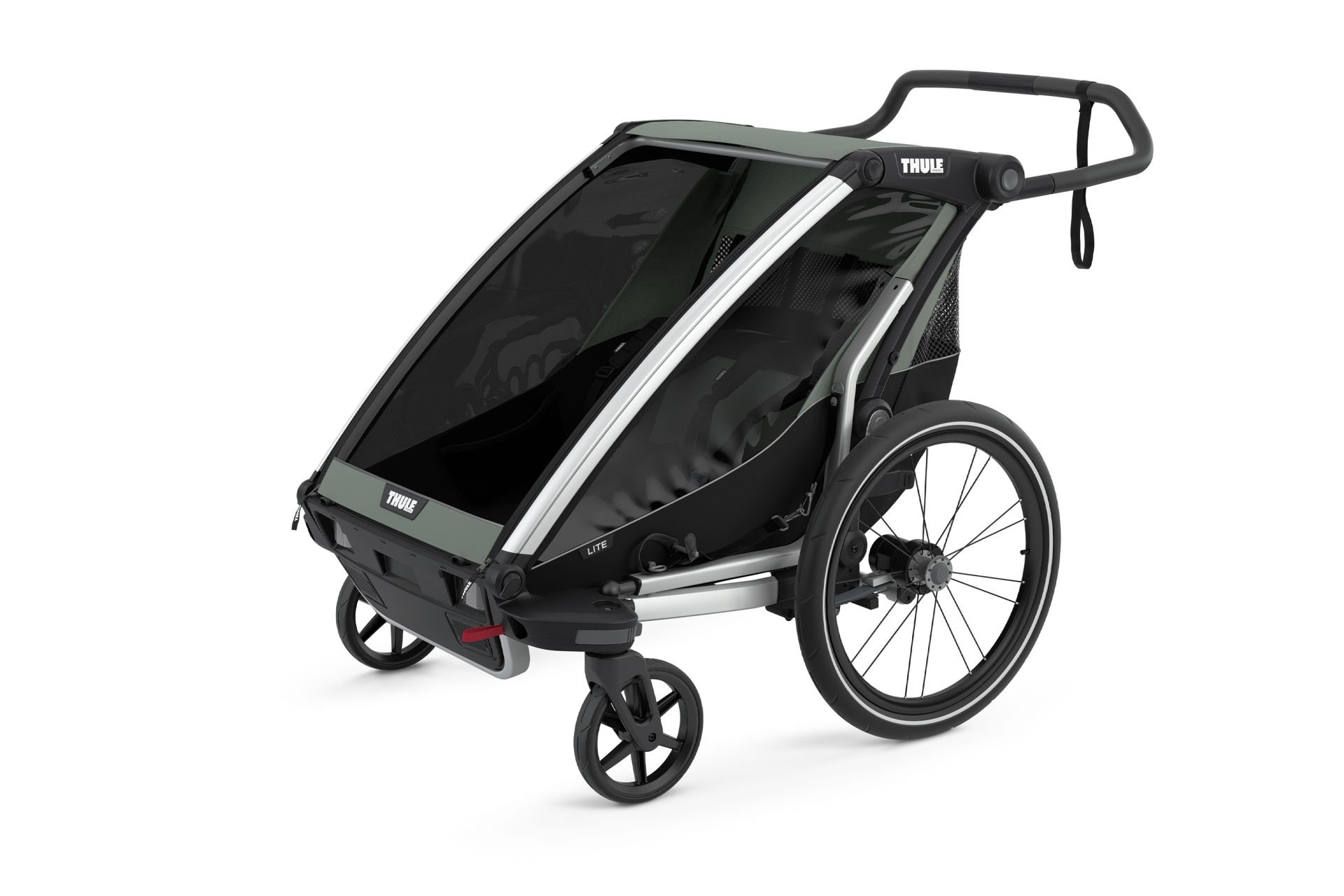 Thule Chariot Lite Bebek/Çocuk Arabası Yeşil (İki Kişilik)