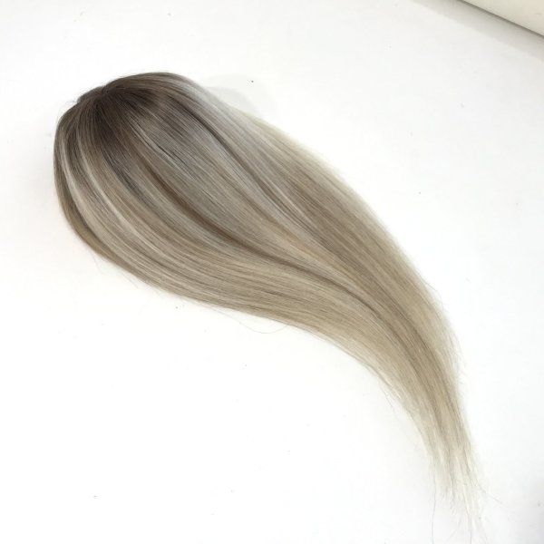 Tepelik Saç Ombre California Blonde Ombre 6A-8A-613 Doğal Gerçek Saç