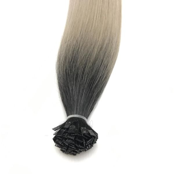 Keratin Saç Kaynak Renk #Black-Grey Ombre