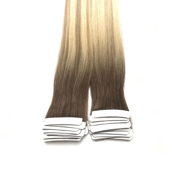 Mikro Bant Saç Kaynak #6A-8A-613 California Blonde Ombre & Röfle