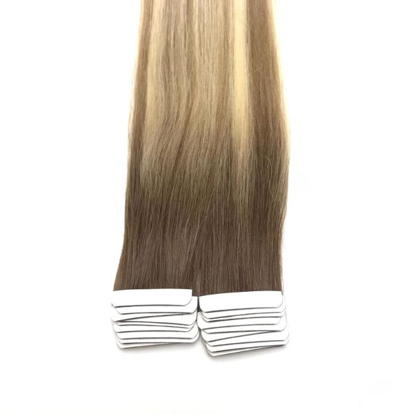 Mikro Bant Saç Kaynak #5A-7A-60 Colorado Springs Blonde Ombre & Röfle