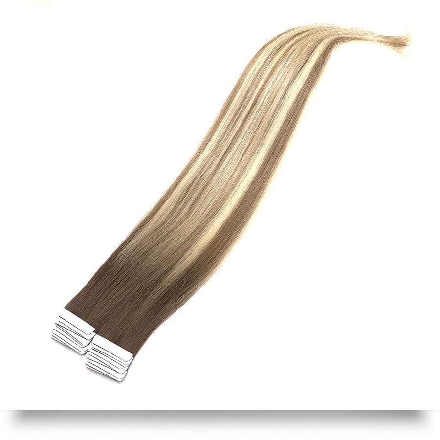 Mikro Bant Saç Kaynak #5A-7A-60 Colorado Springs Blonde Ombre & Röfle