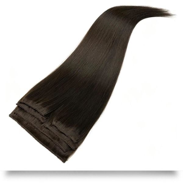 6 Parça Çıt Çıt Saç #4.1 Dark Ash Brown