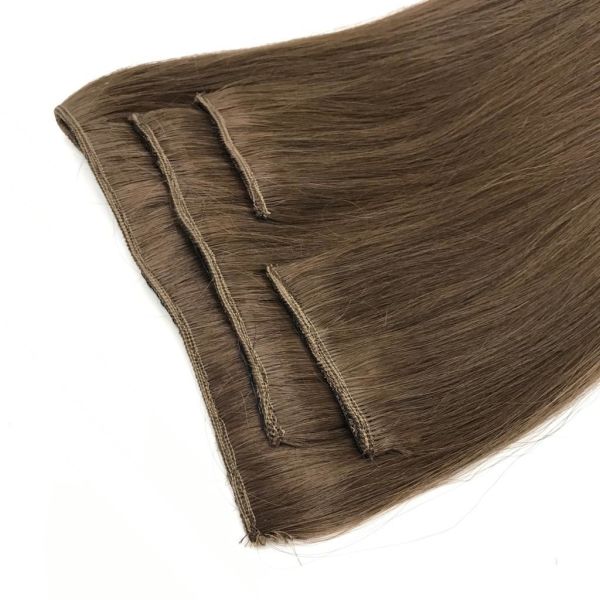 4 Parça Çıt Çıt Saç #5A Slavic Dark Ash Brown