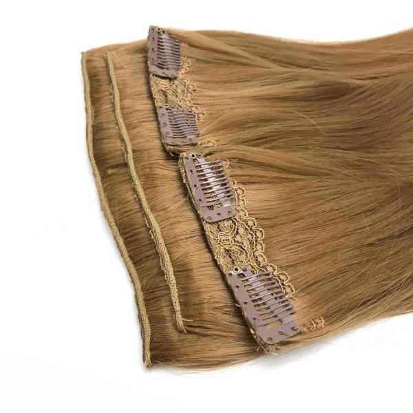 4 Parça Çıt Çıt Saç #7N Medium Blonde