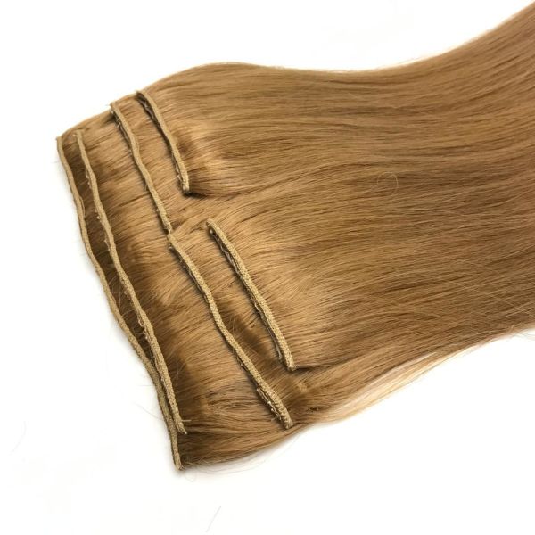 6 Parça Çıt Çıt Saç #7N Medium Blonde