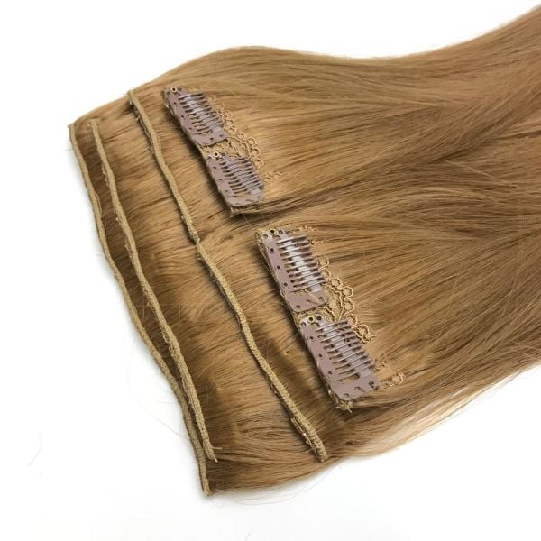 6 Parça Çıt Çıt Saç #7N Medium Blonde