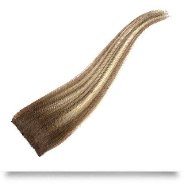 Tek Parça 2 Tokalı Çıt Çıt Saç #6A-8A-613 California Blonde Ombre & Röfle