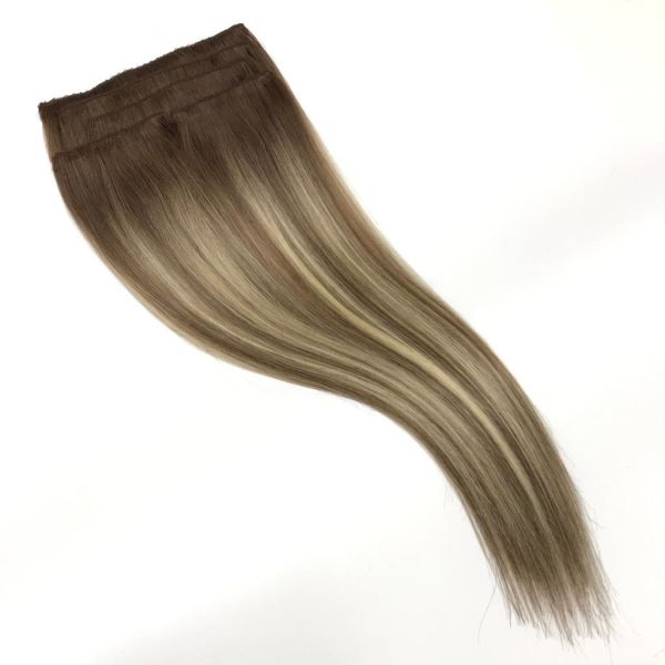 5 Parça Çıt Çıt Saç #6A-8A-613 California Blonde Ombre & Röfle