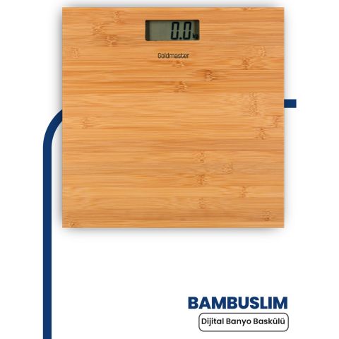 Goldmaster IN-6106 Bambu Slim Dijital Baskül