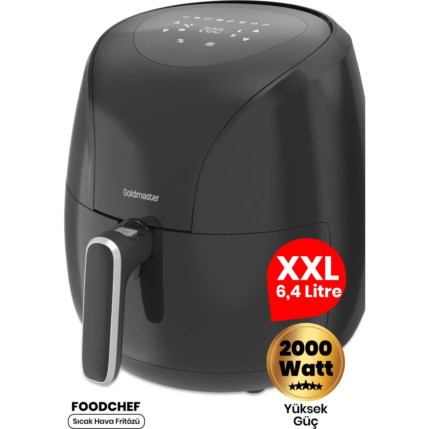 Goldmaster Foodchef GM7494 6.4 lt Yağsız Fritöz