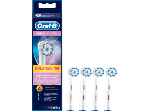 Oral-B EB60-4 Sensi Ultrahin 4'lü Diş Fırçası Yedek Başlığı