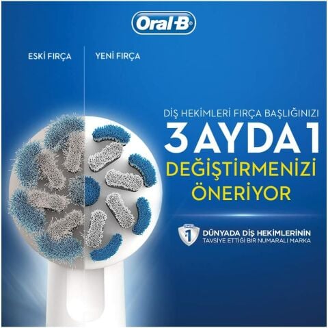 Oral-B EB60-4 Sensi Ultrahin 4'lü Diş Fırçası Yedek Başlığı