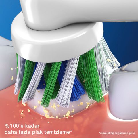 Oral-B Cross Action Cleanmaximizer Teknolojili Diş Fırçası Yedek Başlığı 8'li