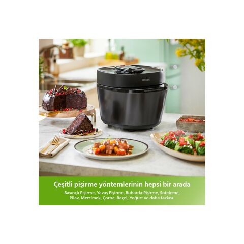 Philips HD2151/62 All in One Cooker 5 lt Çok Amaçlı Pişirici