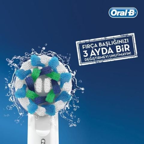 Oral-B D100 Princess Özel Seri Çocuklar İçin Şarj Edilebilir Diş Fırçası