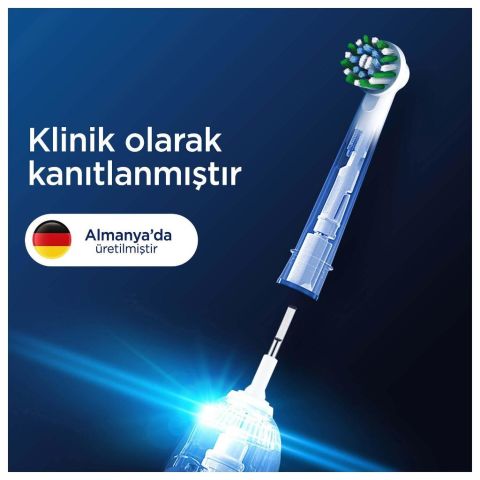 Oral-B Pro Cross Action 9'lu Diş Fırçası Yedek Başlığı EB50