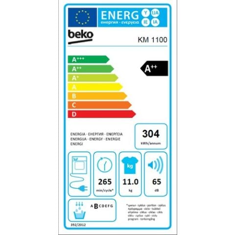 Beko KM 1100 11 kg Çamaşır Kurutma Makinesi