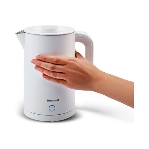 Homend Heatrow Cool Touch 1618H XL 2200 W Beyaz Kettle