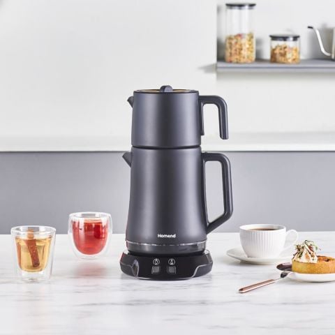 Homend Royaltea Elegant 1775H 1800 W Konuşan Çay Makinesi