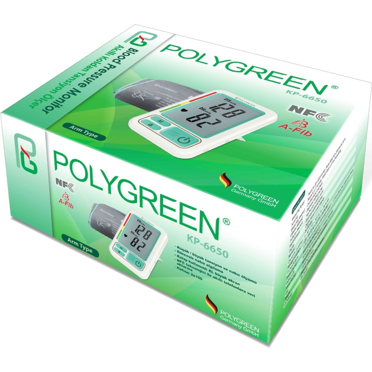 Polygreen KP 6650 Akıllı Koldan Tansiyon Ölçer