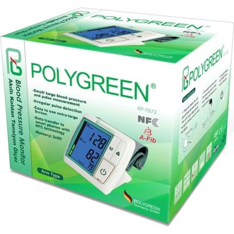 Polygreen KP 7672 Akıllı Koldan Tansiyon Ölçer