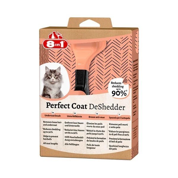 8 in 1 Perfect Coat Kedi Tüy Toplayıcı Tarak Small