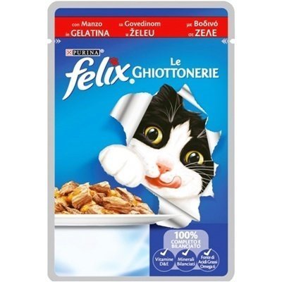 Felix Junior Etli Yavru Kedi Maması 100 Gr