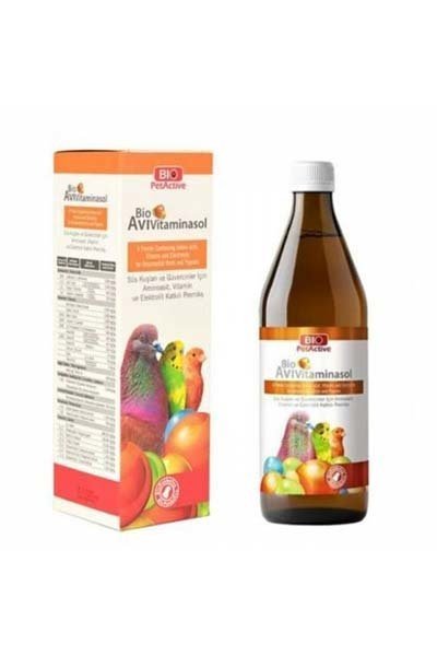 Pet Active Bio Avivitaminasol Kuş Vitamini Ve Aminoasit 500 Ml