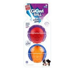 Gigwi Ball Sesli Sert Top Köpek Oyuncağı Large 2 Li