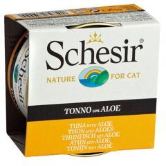 Schesir Ton Balıklı ve Aloeveralı Jöleli Kedi Konservesi 85 Gr