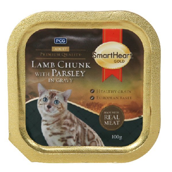 Smart Heart Gold Kuzulu Yetişkin Kedi Konserve Maması 100 Gr